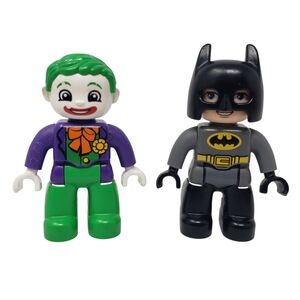 Lego Duplo Batman & The Joker Toy Figure Replacement Please Read